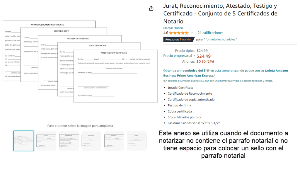 Anexos Párrafo Notarial