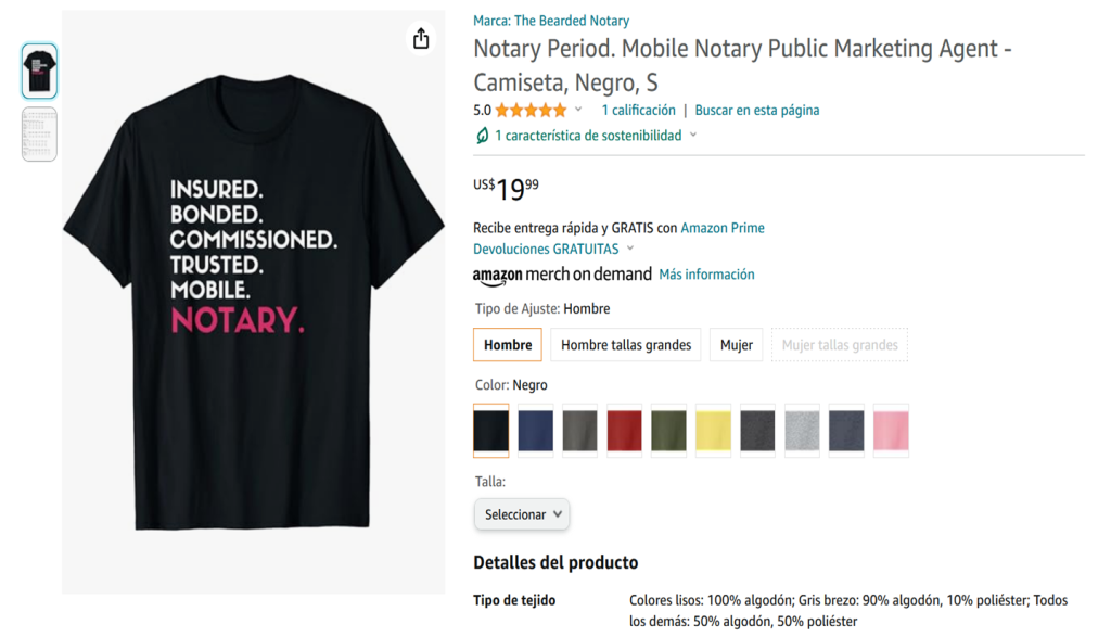 Camisa Insured