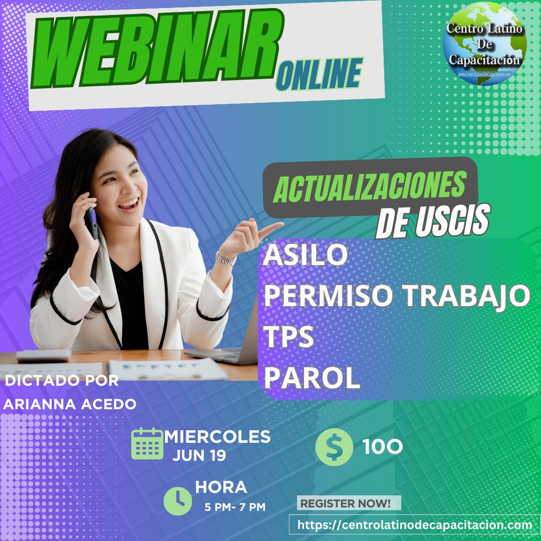 Webinar Actualizaciones de USCIS