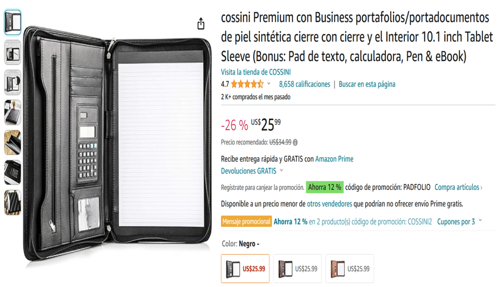 Portfolio para Notario