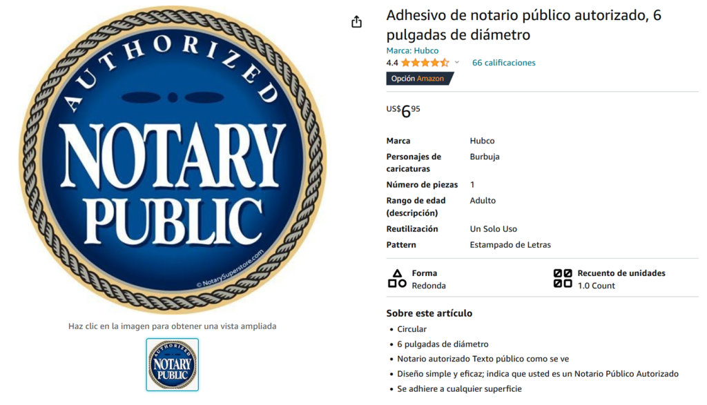 Rótulo Adhesivo Circular