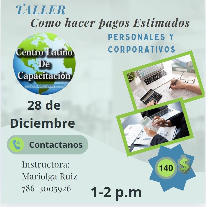 Taller Como hacer pago Estimados – Personales y Corporativos