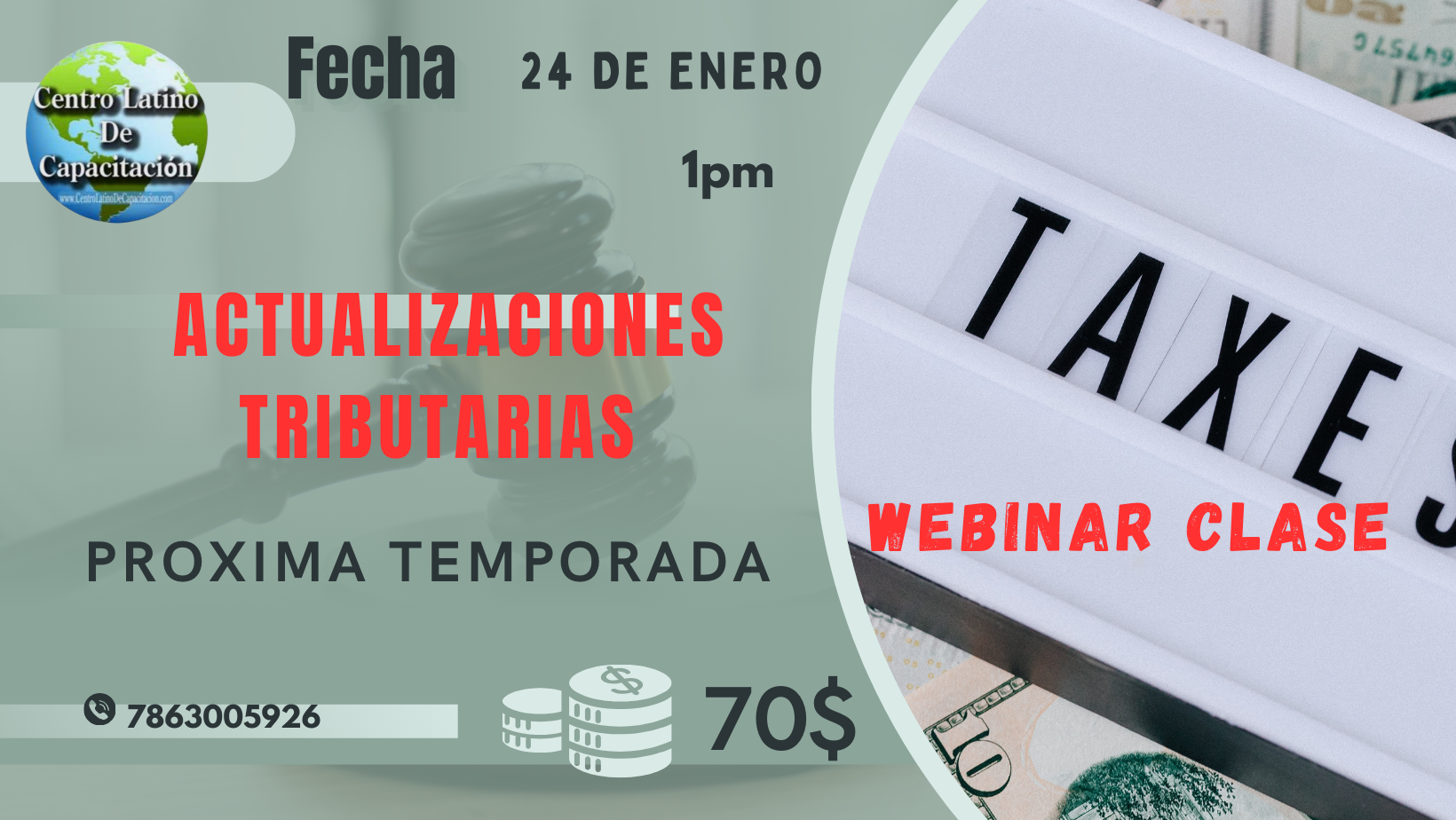 Curso Actualizaciones Tributarias