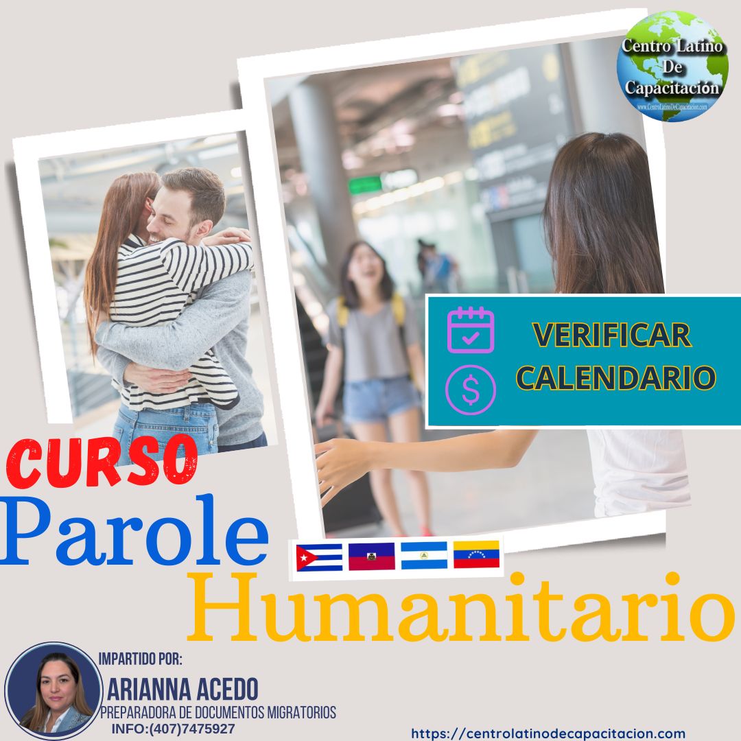 Curso Taller Parole Humanitario
