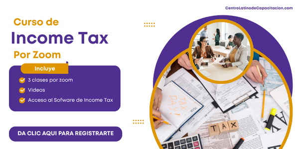 Curso Taxes Personales por Zoom