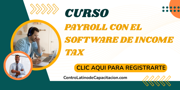 Curso Payroll con el Software de Income Tax
