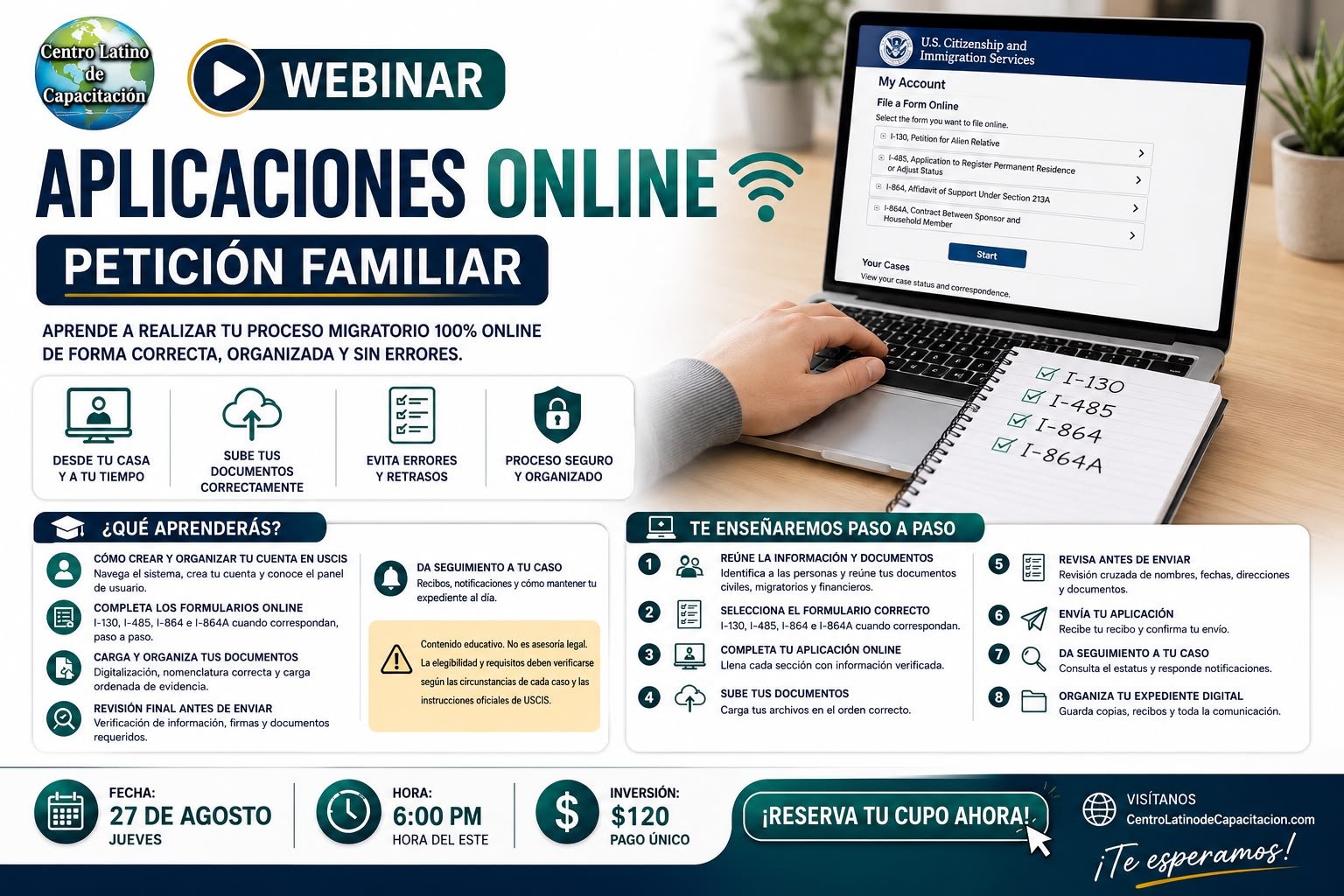Curso Aplicación Online Petición Familiar