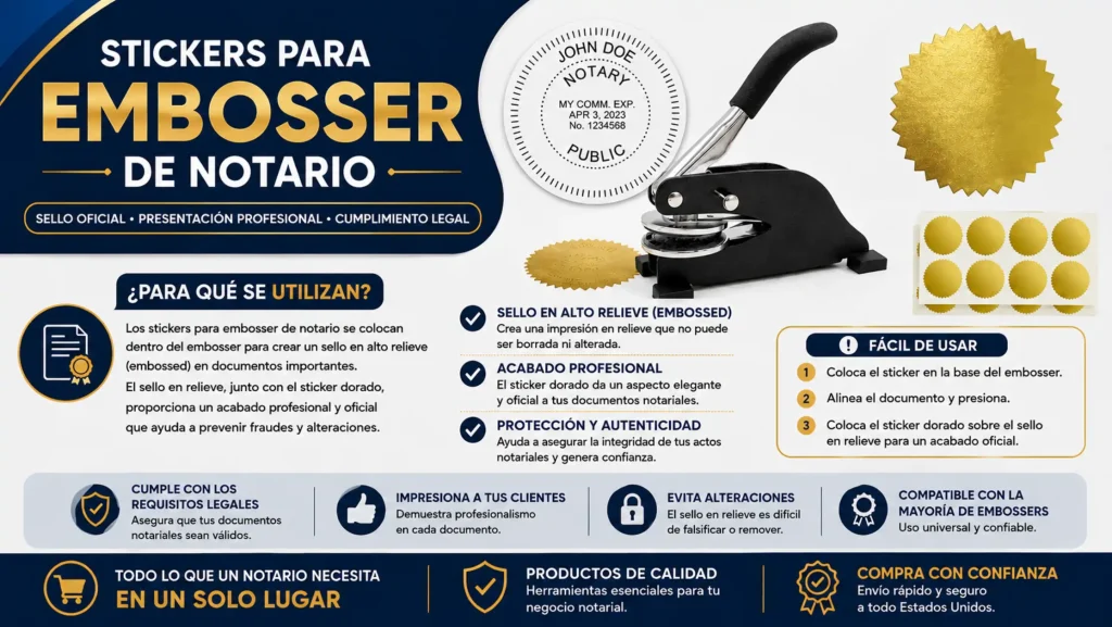Stickers para Embosser